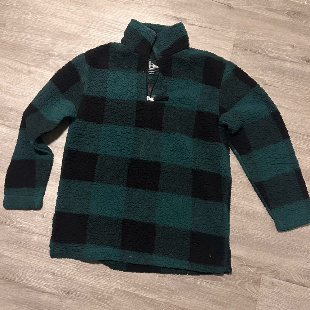 Boxercraft Forest and Black Sherpa Pullover